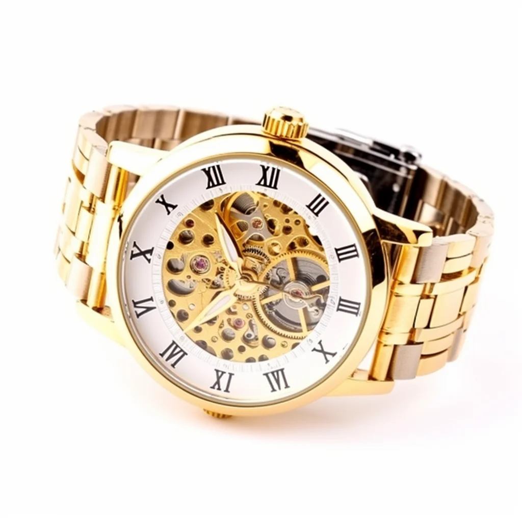 Men's Gold-Tone Lexington Chronograph Watch MK8494 - Image 1